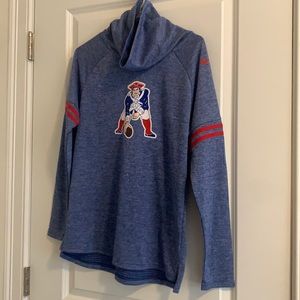 Women’s Nike Patriots cowl neck top